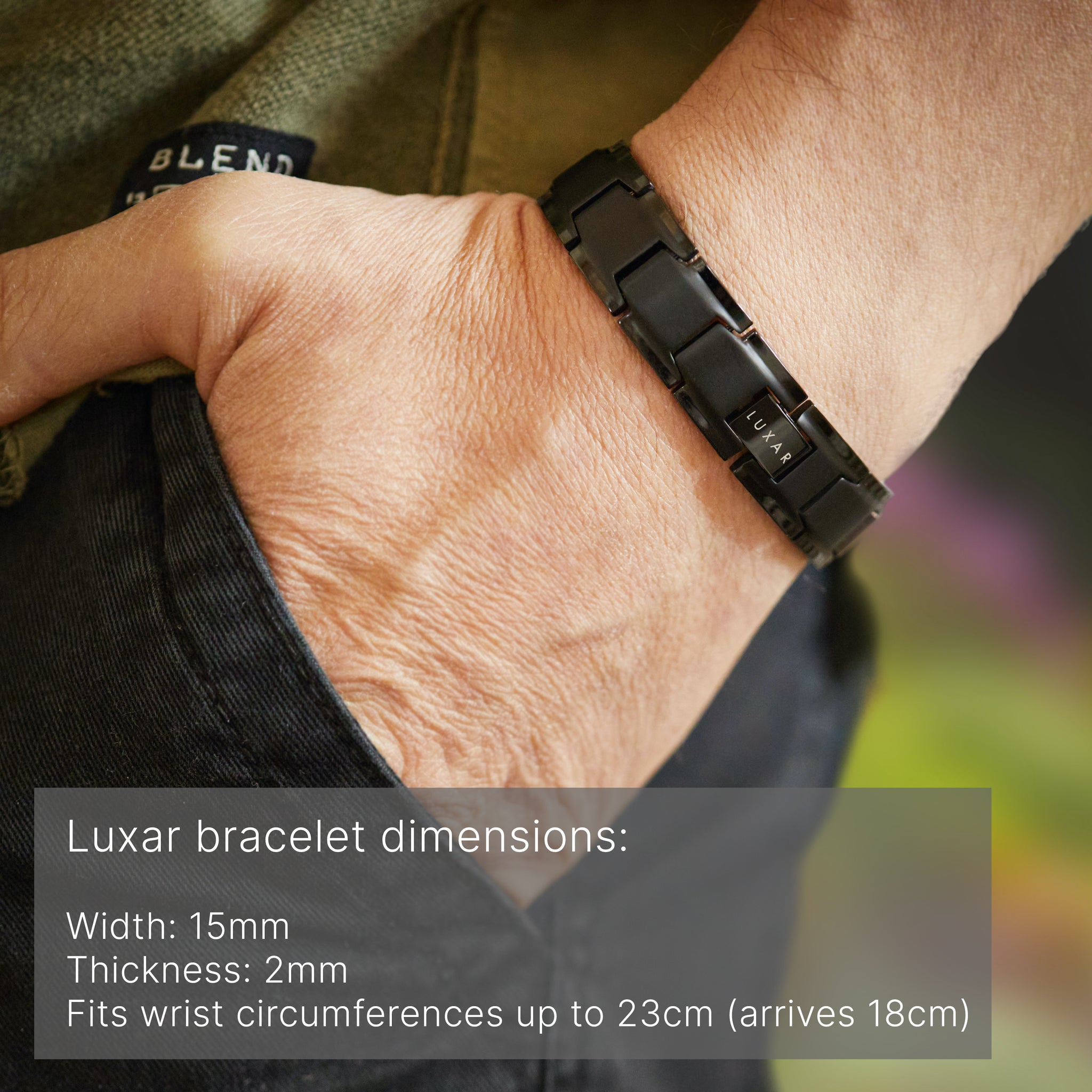 Zilveren Schakelarmband Mannen Magnus - Amsterdam